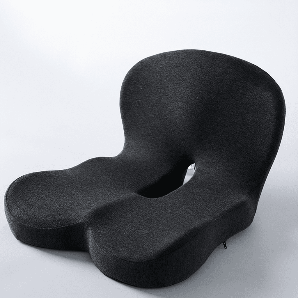 Ergonomic Memory Foam Seat Cushion | Pressure Relief & Non-Slip Design