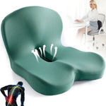Ergonomic Memory Foam Seat Cushion | Pressure Relief & Non-Slip Design