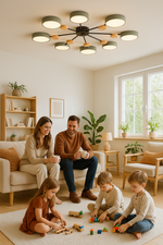 Contemporary Scandinavian LED Ceiling Light – Chic & Eco-Friendly