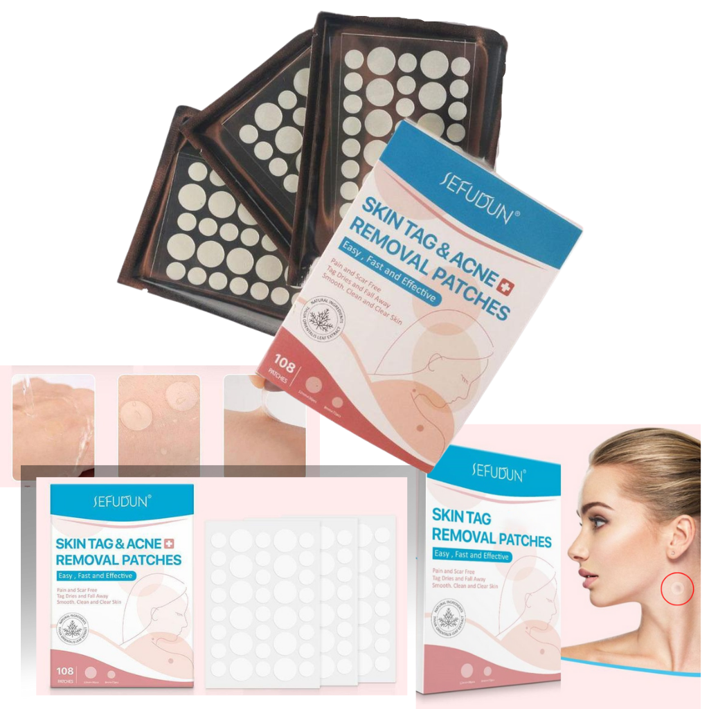 Natural Skin Patch - Effectively Remove Moles and Warts!