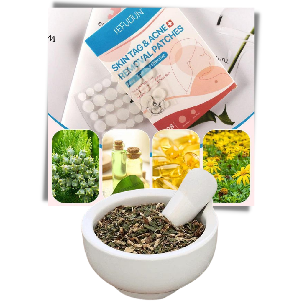 Natural Skin Patch - Effectively Remove Moles and Warts!