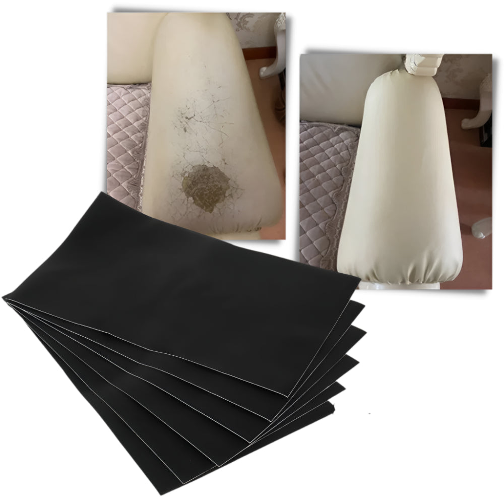 Self-Adhesive Leather Patch for Upholstery Repair