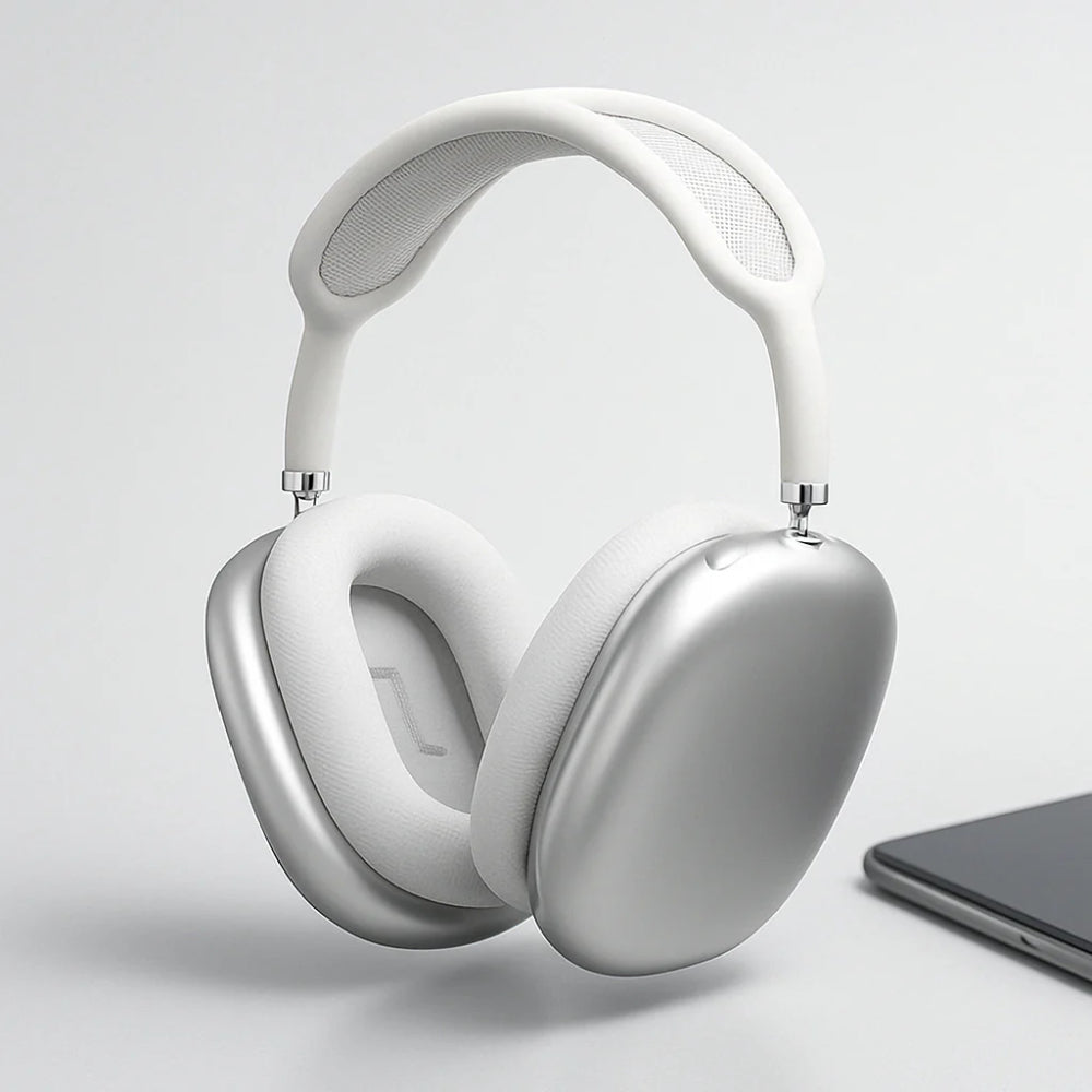 Wireless Over-Ear Headphones with Active Noise Cancellation (ANC)