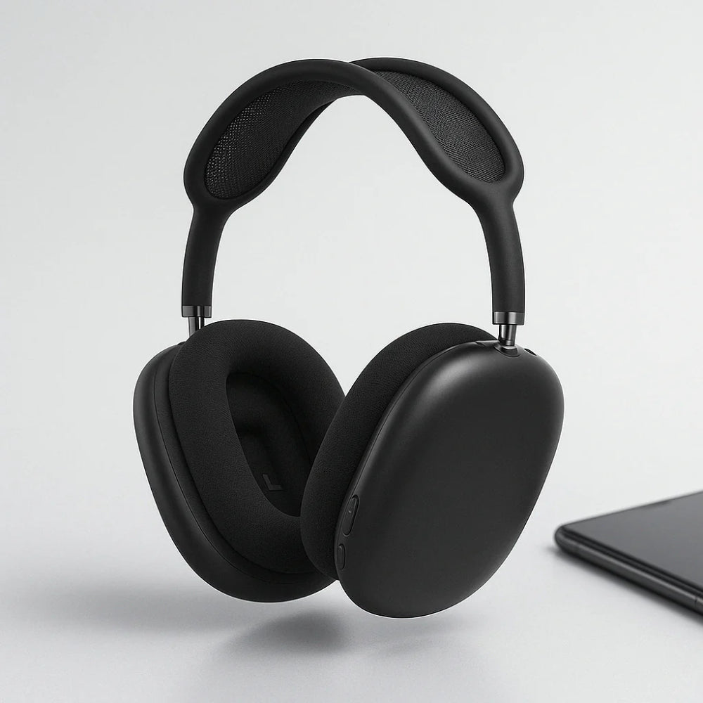 Wireless Over-Ear Headphones with Active Noise Cancellation (ANC)