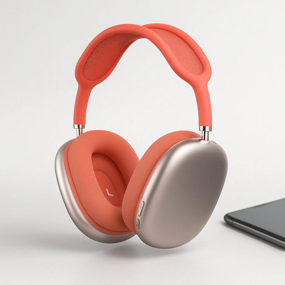 Wireless Over-Ear Headphones with Active Noise Cancellation (ANC)