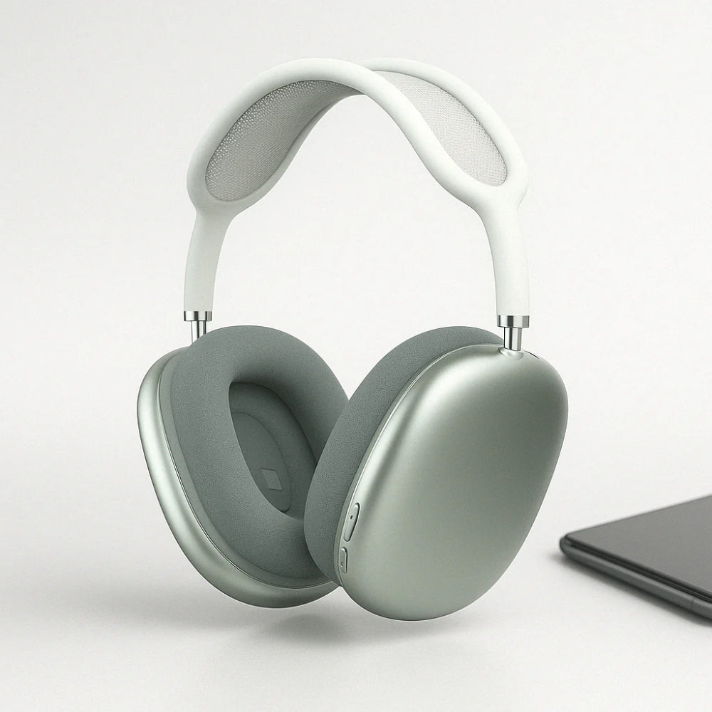 Wireless Over-Ear Headphones with Active Noise Cancellation (ANC)