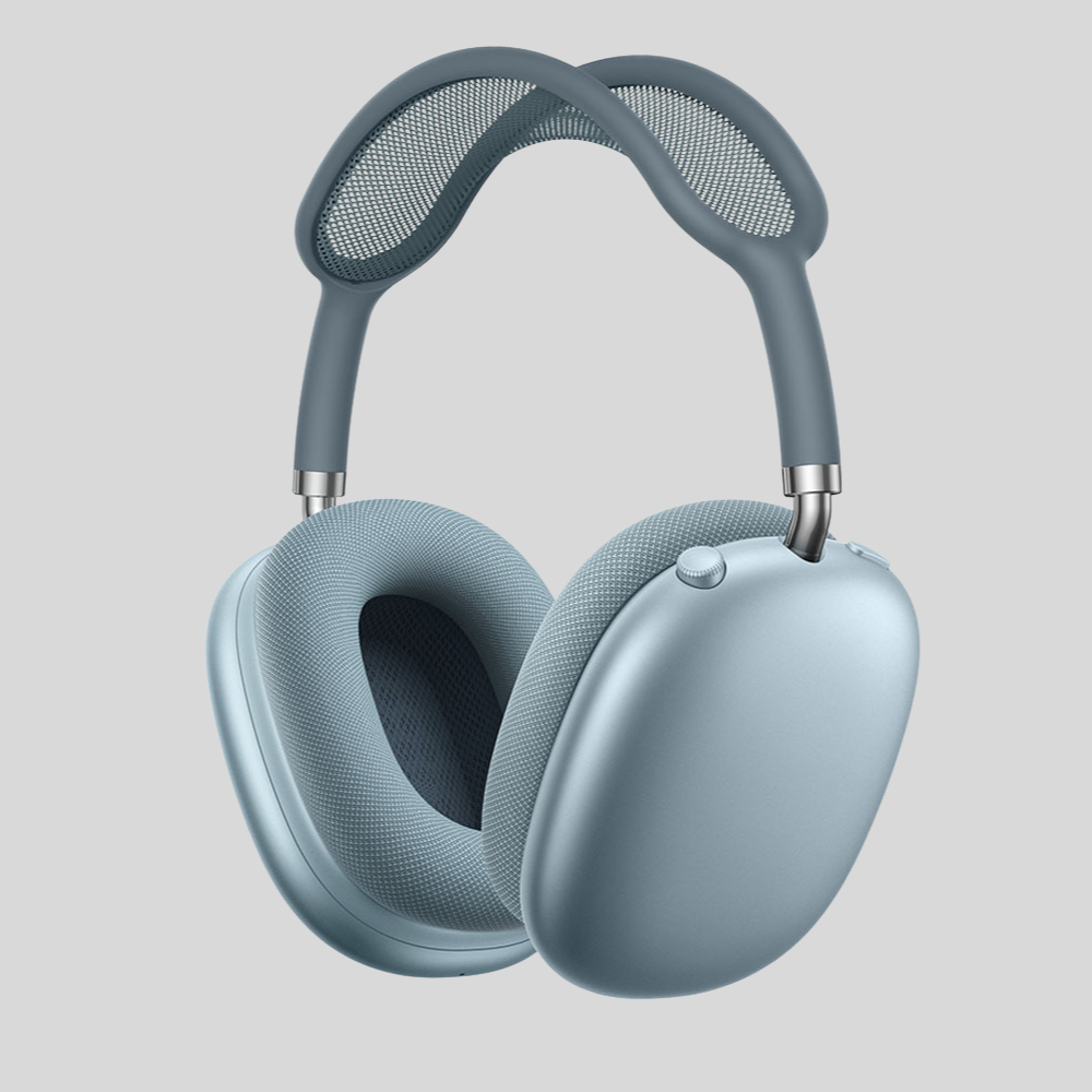 Wireless Over-Ear Headphones with Active Noise Cancellation and Deep Bass
