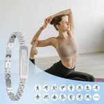Stylish Fitness Tracker Bracelet – 5-Day Battery Life