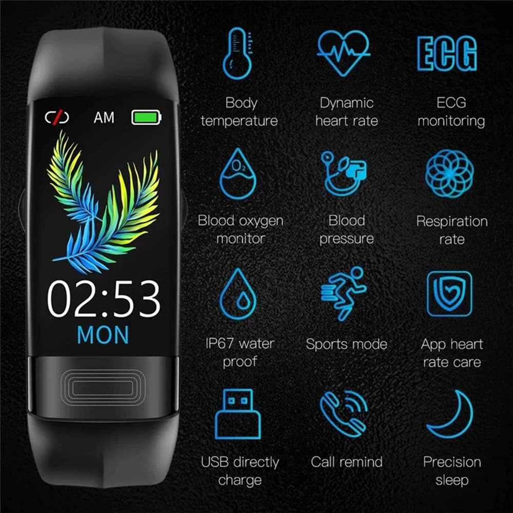 Smartwatch | Blood Pressure and ECG Monitoring | Heart Rate Measurement | Vital Tracker