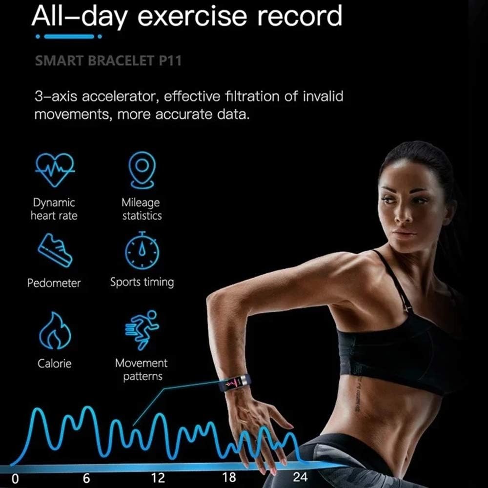 Smartwatch | Blood Pressure and ECG Monitoring | Heart Rate Measurement | Vital Tracker