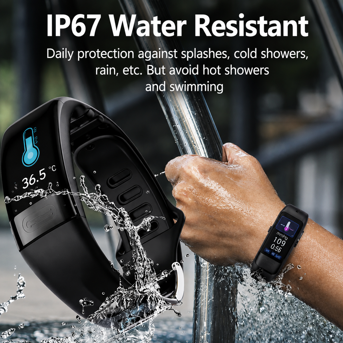 Smartwatch | Health Monitoring | ECG, Blood Pressure & Sleep Tracking