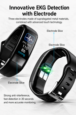 Smartwatch | Health Monitoring | ECG, Blood Pressure & Sleep Tracking