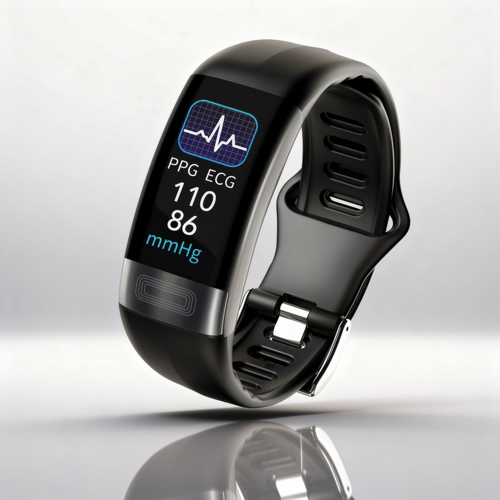 Smartwatch | Health Monitoring | ECG, Blood Pressure & Sleep Tracking