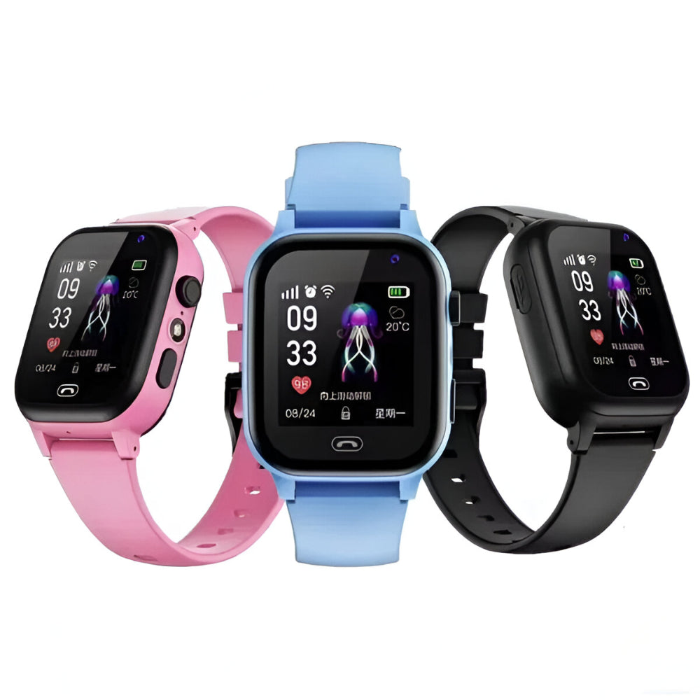 Kids' 4G GPS Smartwatch with Camera and Video Calling Features