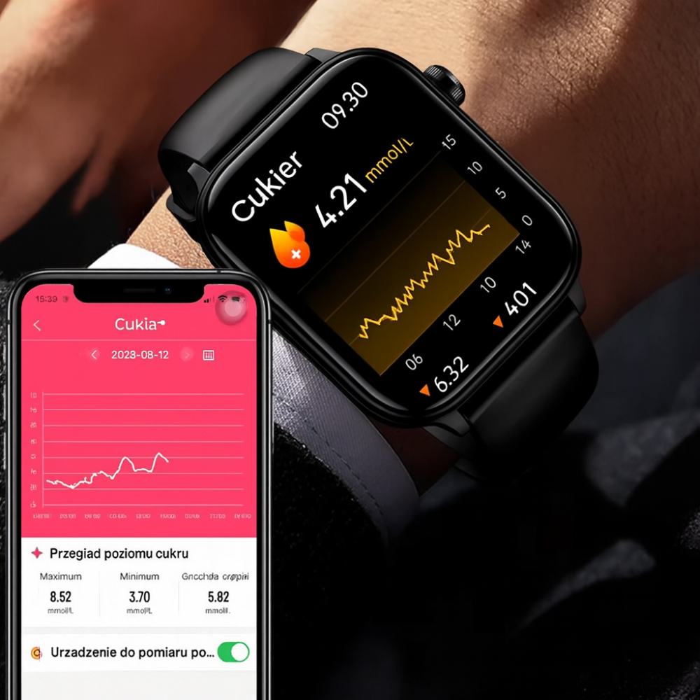 Fitness Smartwatch with Health Monitoring, Heart Rate Tracking, Pedometer, and GPS