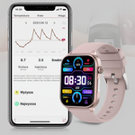 Fitness Smartwatch with Health Monitoring, Heart Rate Tracking, Pedometer, and GPS