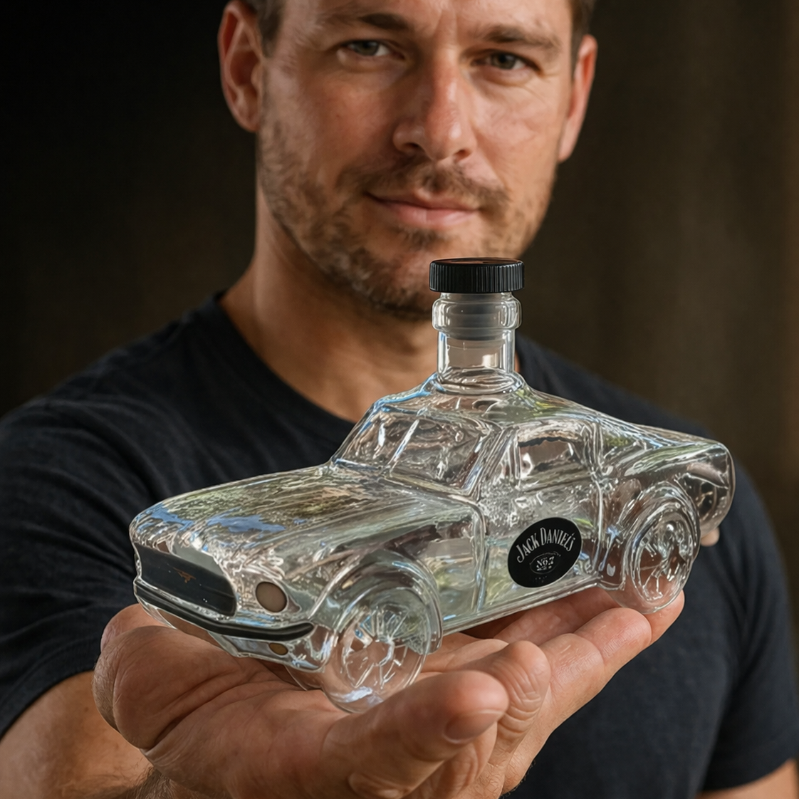 Mustang Design Whiskey Decanter | Handmade Glass