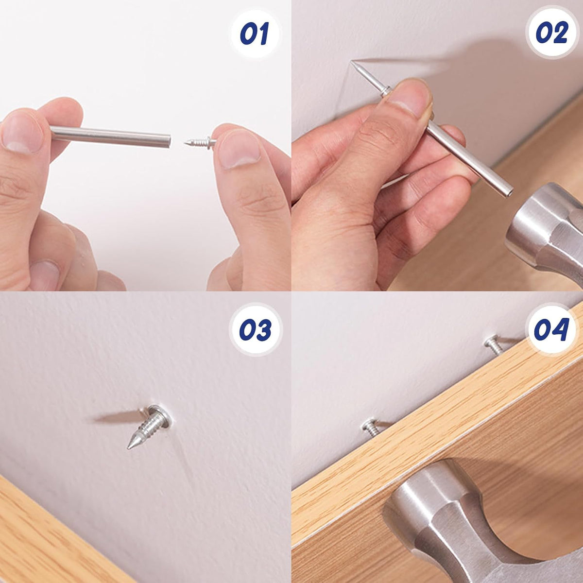 Baseboards | Baseboard Nail Set | Double Head System Installation | Professional Grade