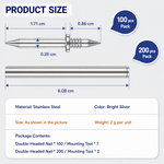 Baseboards | Baseboard Nail Set | Double Head System Installation | Professional Grade