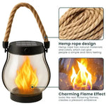 Solar Flame Lantern – Captivating Illumination for Your Outdoor Space