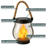 Solar Flame Lantern – Captivating Illumination for Your Outdoor Space