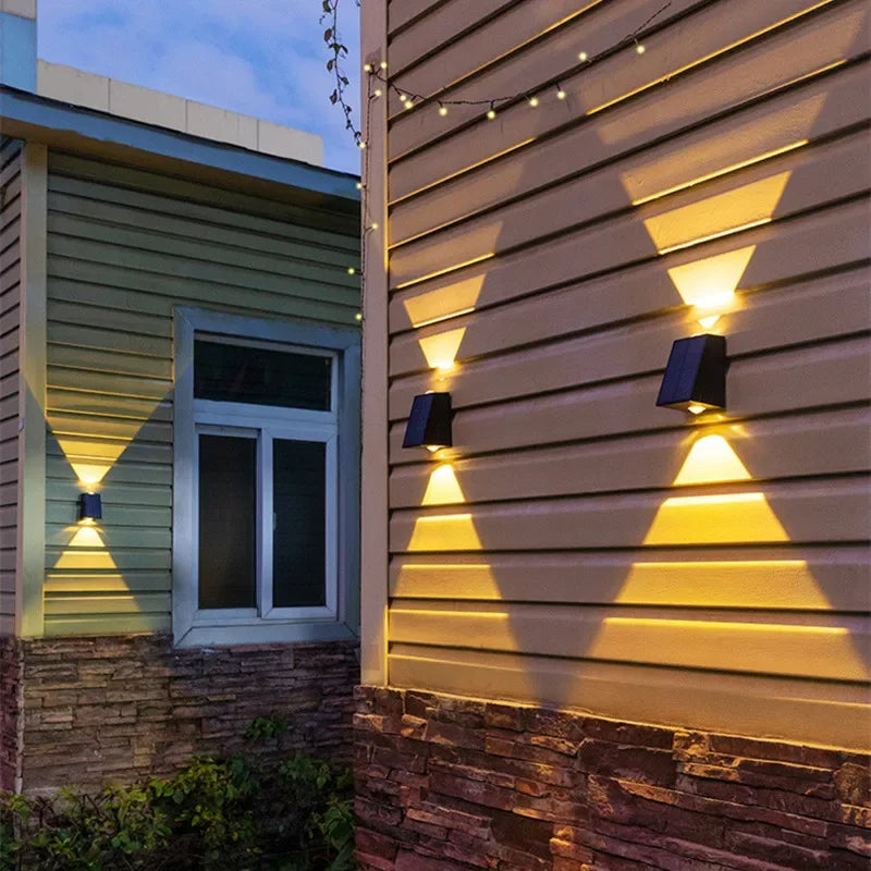 Wireless Automatic Solar Wall Light | IP65 Weatherproof