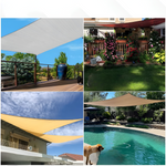 Rectangular Waterproof Sunshade | Outdoor Fabric | UV Protection