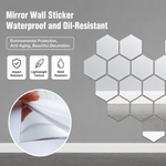 Self-Adhesive Mirror Film | Shatterproof & Customizable | Crystal Clear Finish
