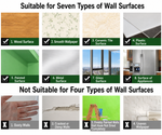 Self-Adhesive Mirror Film | Shatterproof & Customizable | Crystal Clear Finish