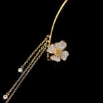 Statement Earrings | Butterfly Design | Sparkling Zirconia