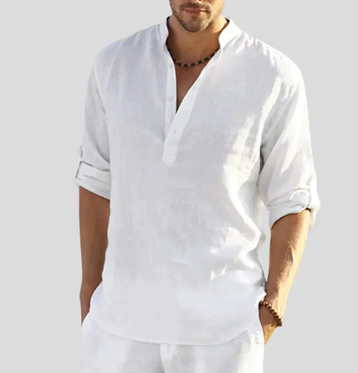 Elegant Linen Shirt for Men - Perfect for a Refined and Sophisticated Style