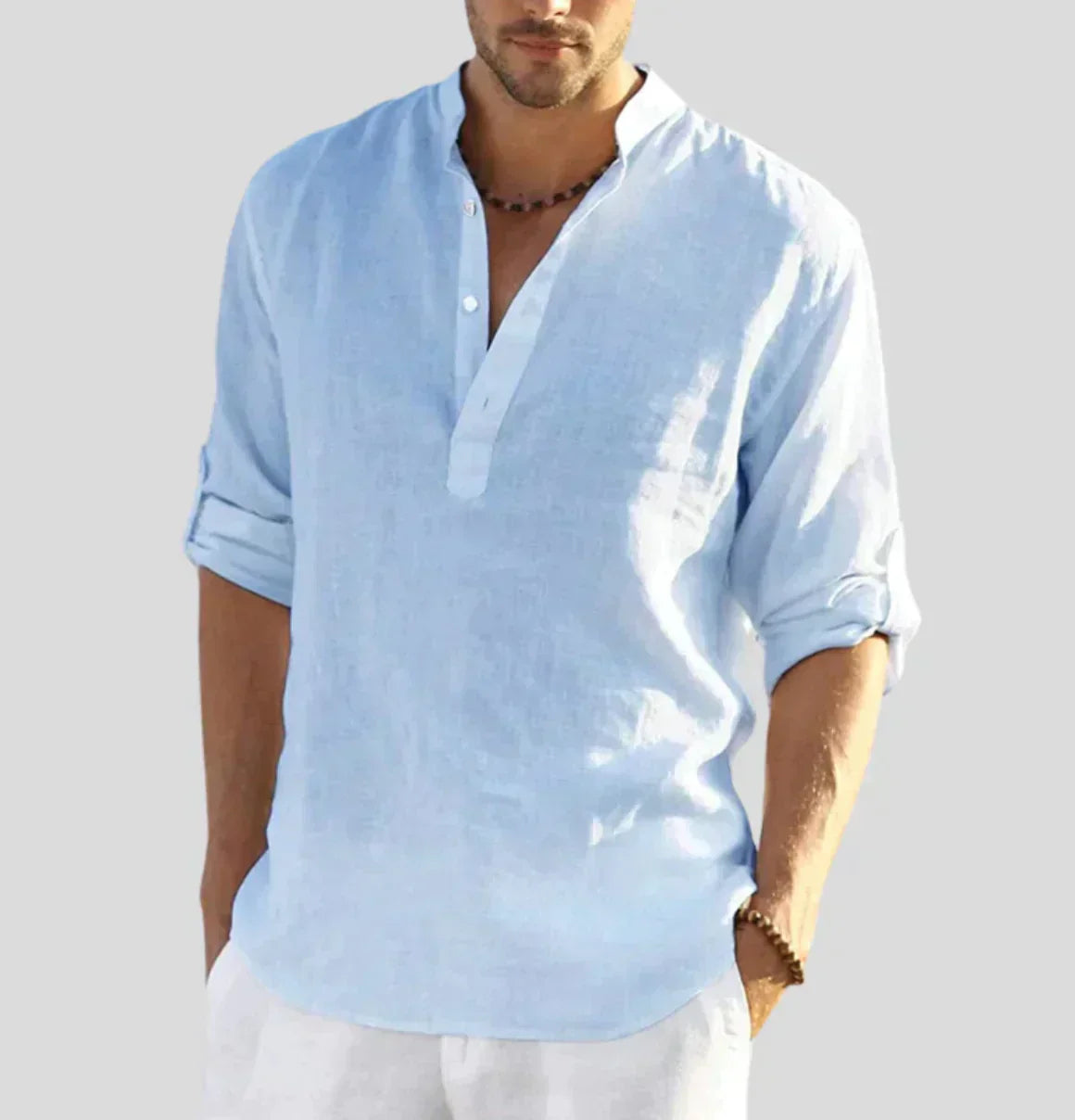Elegant Linen Shirt for Men - Perfect for a Refined and Sophisticated Style