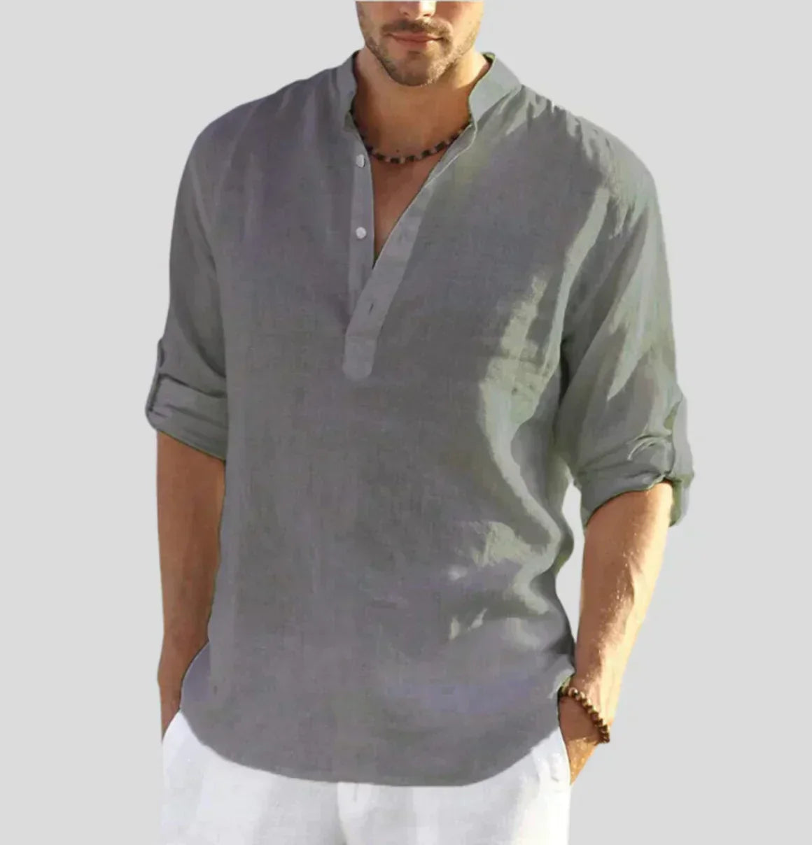 Elegant Linen Shirt for Men - Perfect for a Refined and Sophisticated Style