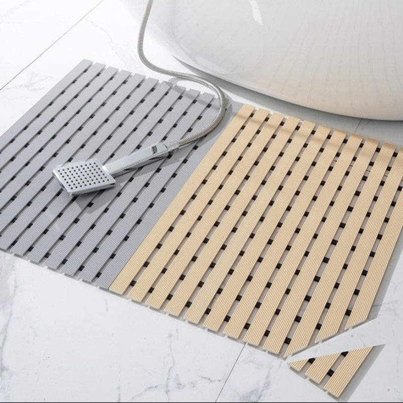 Personalized Non-Slip Shower Mat with Fast Drainage Design