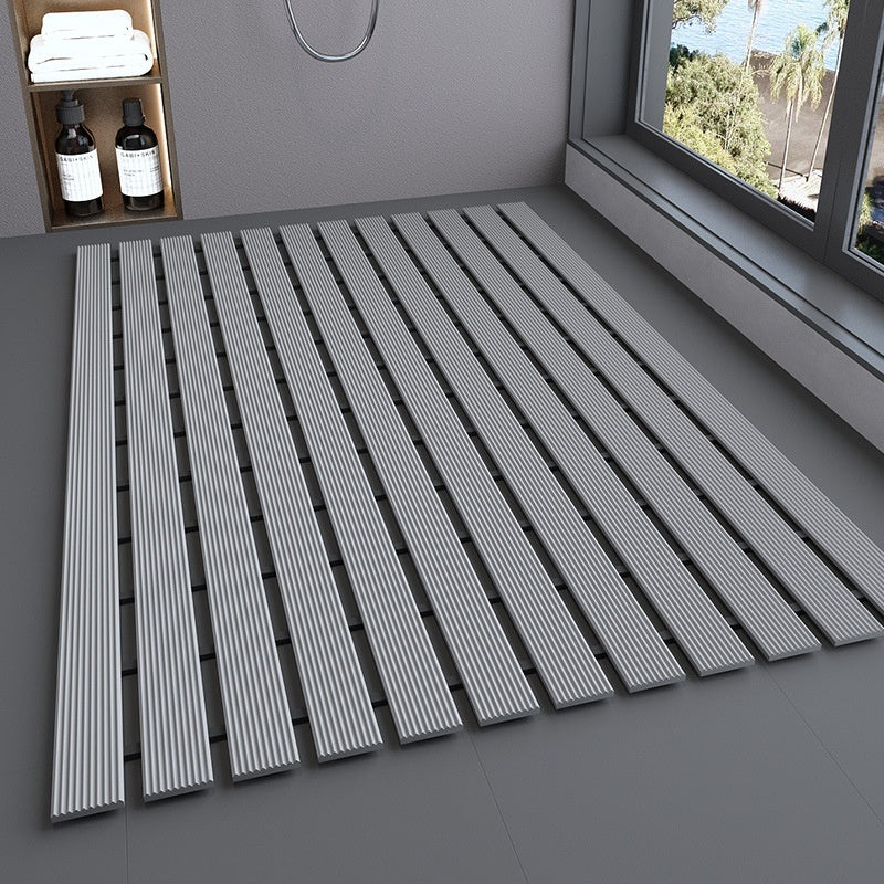 Personalized Non-Slip Shower Mat with Fast Drainage Design