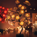 LED Rose Lamp - Romantic Illuminated Flower Decoration, Perfect for Valentine's Gift
