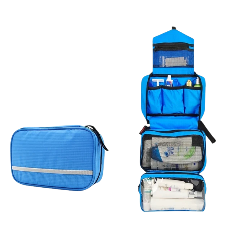 Compact Hanging Toiletry Organizer