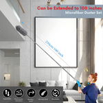 Telescopic Microfiber Duster | Extra Long Reach | Flexible Head | Washable