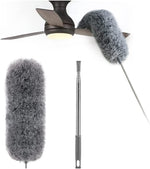 Telescopic Microfiber Duster | Extra Long Reach | Flexible Head | Washable