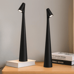 Wireless Dimmable LED Table Lamp | Metal Housing | Rechargeable Battery with 20 Hours Runtime
