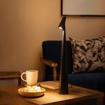 Wireless Dimmable LED Table Lamp | Metal Housing | Rechargeable Battery with 20 Hours Runtime