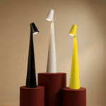 Wireless Dimmable LED Table Lamp | Metal Housing | Rechargeable Battery with 20 Hours Runtime