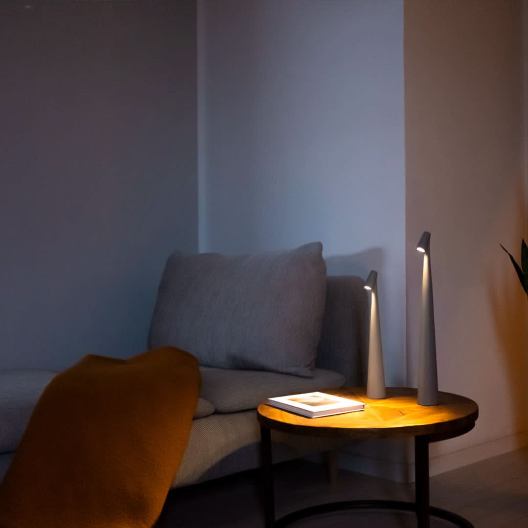 Wireless Designer LED Table Lamp | 3-Stage Touch Dimming