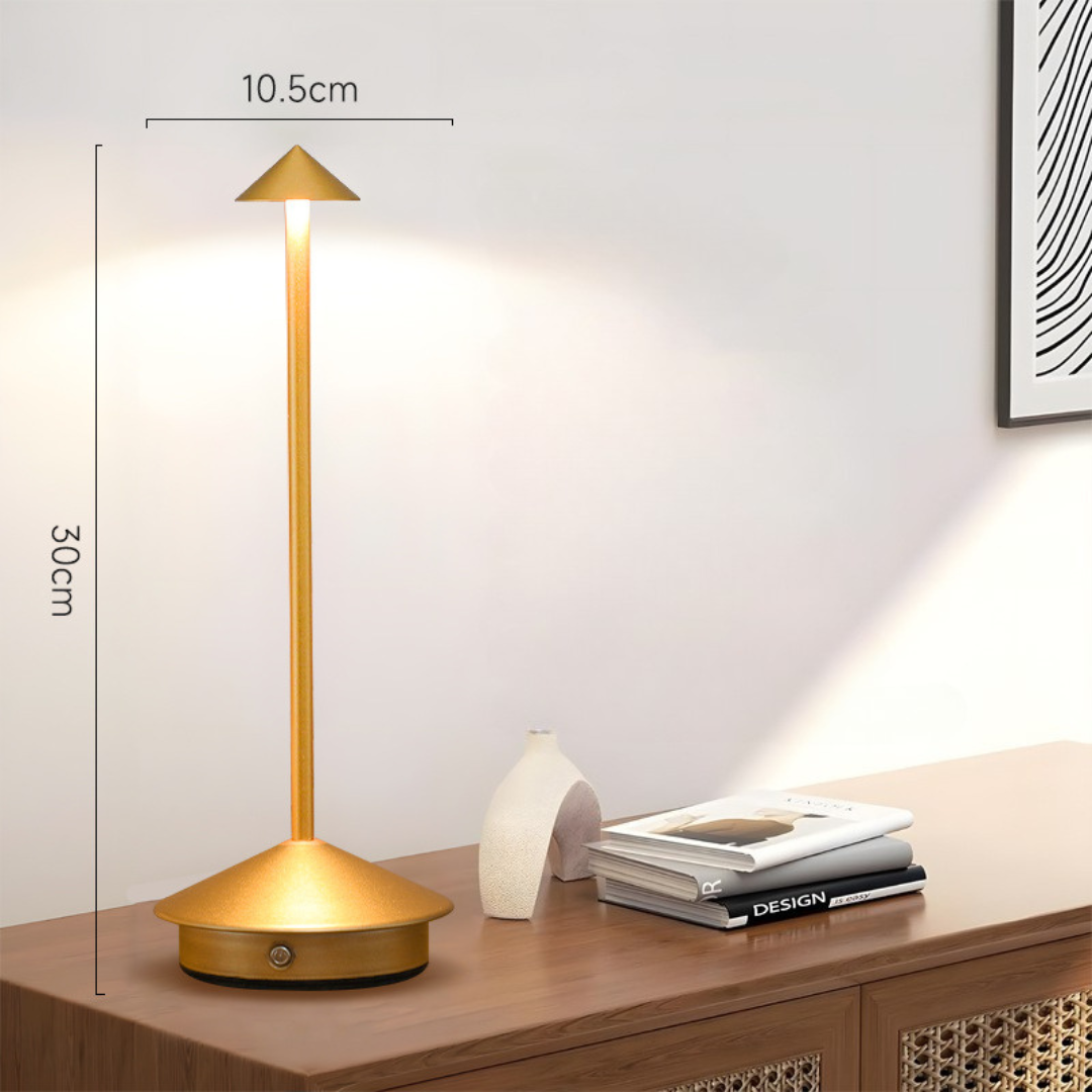 Table Lamp | Wireless Design | Touch Dimmer & USB Charging