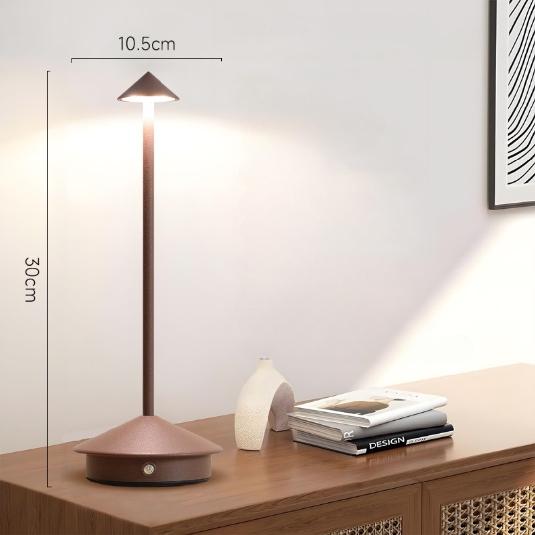Table Lamp | Wireless Design | Touch Dimmer & USB Charging