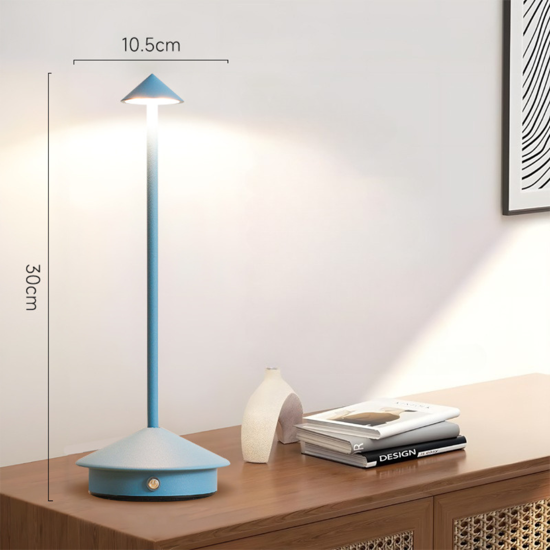 Table Lamp | Wireless Design | Touch Dimmer & USB Charging
