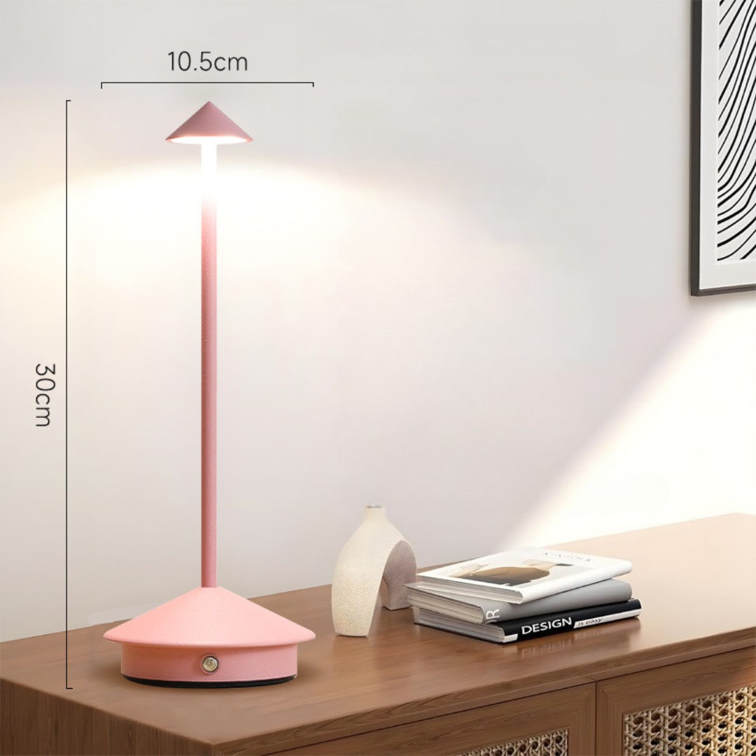 Table Lamp | Wireless Design | Touch Dimmer & USB Charging