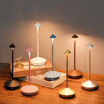 Table Lamp | Wireless Design | Touch Dimmer & USB Charging