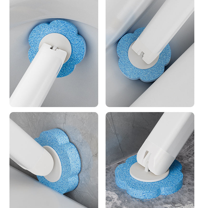 Disposable Toilet Brush | Antibacterial | Hygienic Sponge Heads