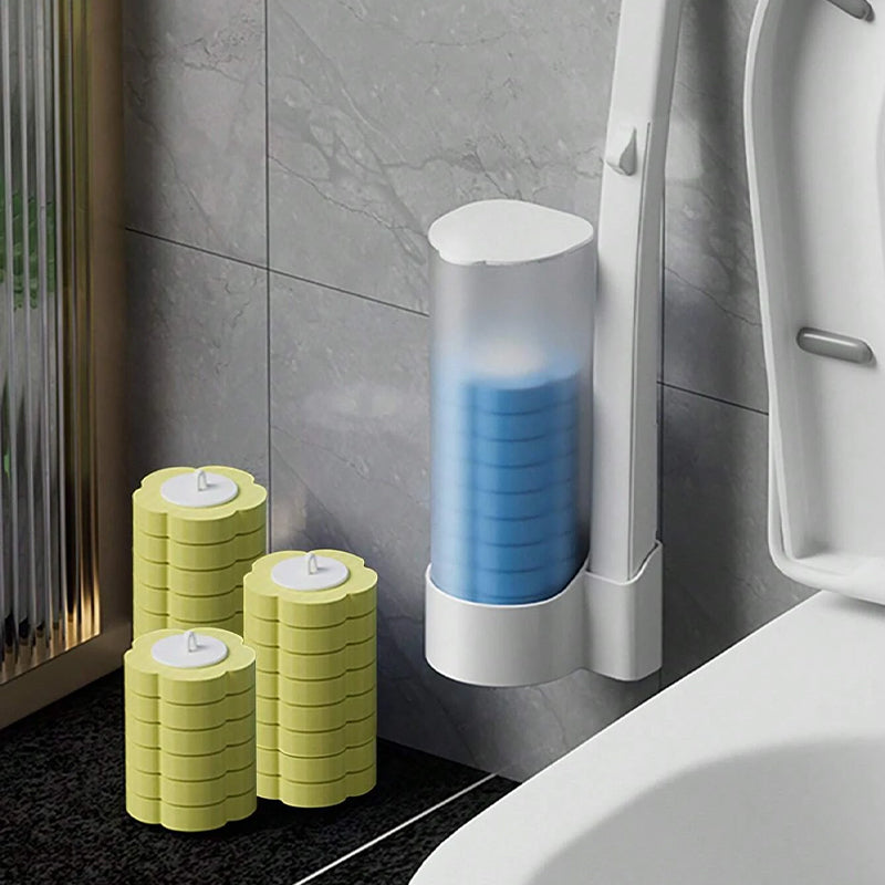 Disposable Toilet Brush | Antibacterial | Hygienic Sponge Heads